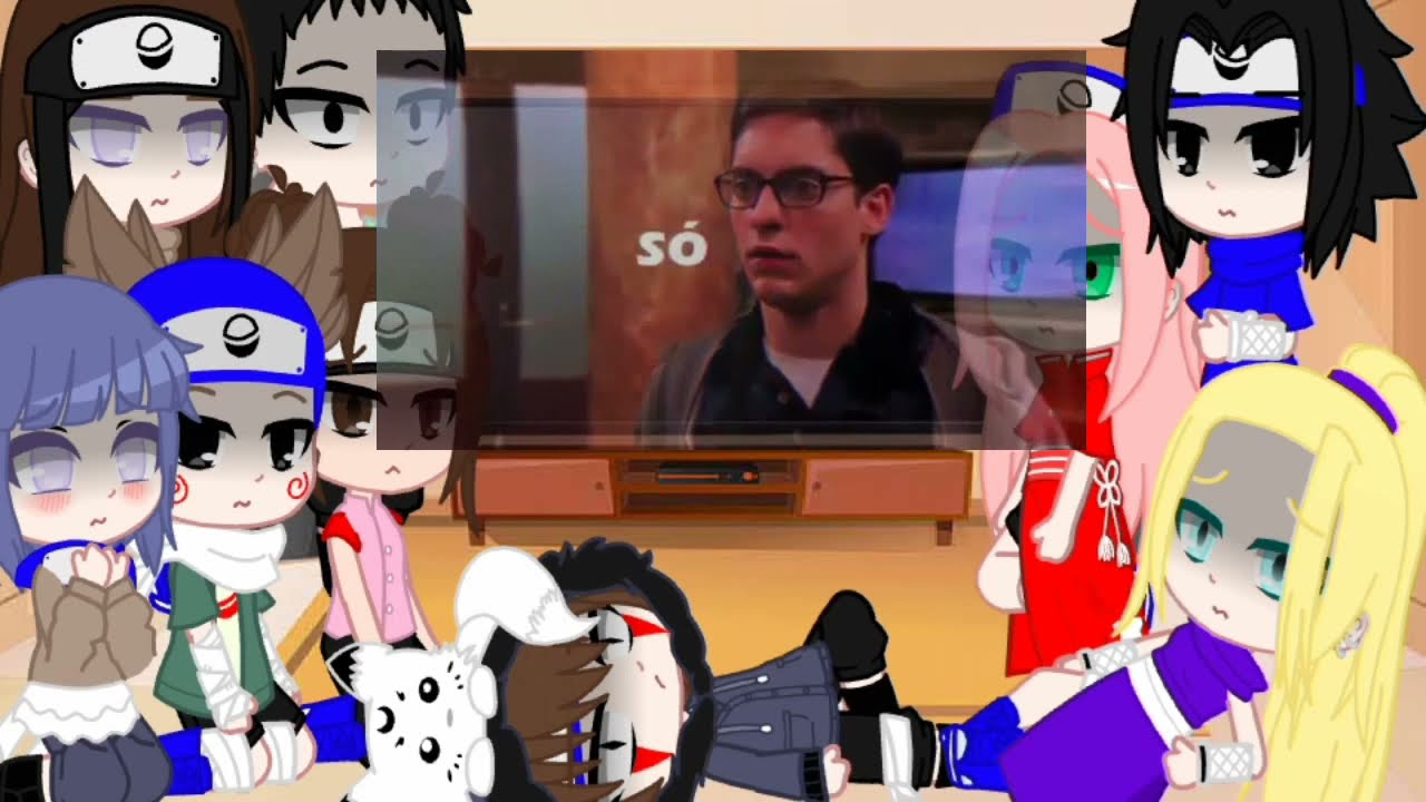 .|Amigos do Naruto reagindo ao Naruto és Homem-Aranha|.(GC)[part 3]
