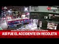 RECOLETA: un COLECTIVO ATROPELLÓ a un PEATÓN