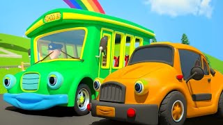 Live - Wheels on the Vehicles, Transport Song + More  Kindergarten Rhymes for Children