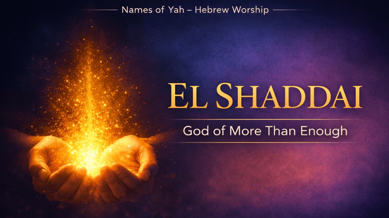 El Shaddai - God of More Than Enough | Night Prayer English & Hebrew ...