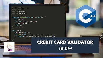 Credit Card Validator in C++ | C++ Project