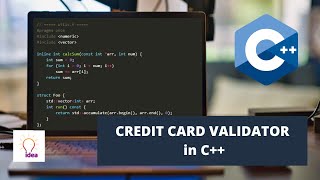 Credit Card Validator in C++ | C++ Project
