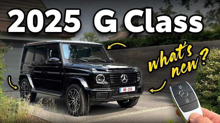 2025 Mercedes-Benz G Class: what's new | Autobahn | G-Class Experience Center