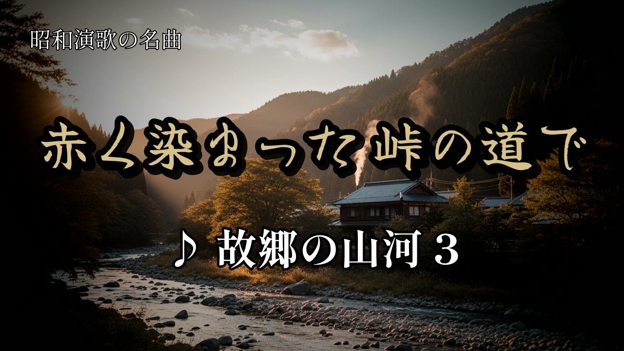 昭和の名曲選｜故郷の山河 3｜時代を超えて愛される究極の演歌