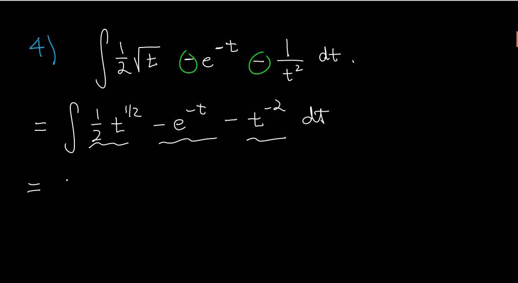 7.1.4 Integrals of Exponential Functions YouTube