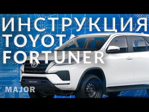 Инструкция Toyota Fortuner 2022 от Major Auto