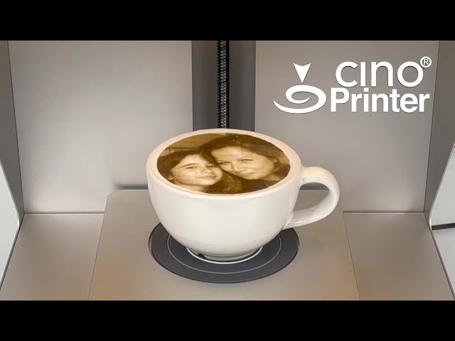 Cino Printer Coffee - 😍 Cino Printer - the 3D Printer that print on Coffee,  Beer, Milkshake, Ice cream, Cookies and not only www.cinoprinter.com  #barista #bar #latteart #beer #cappuccino #hotel #travel #icecream #