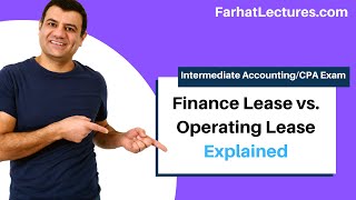 Finance Lease Vs Operating Lease (Lessee