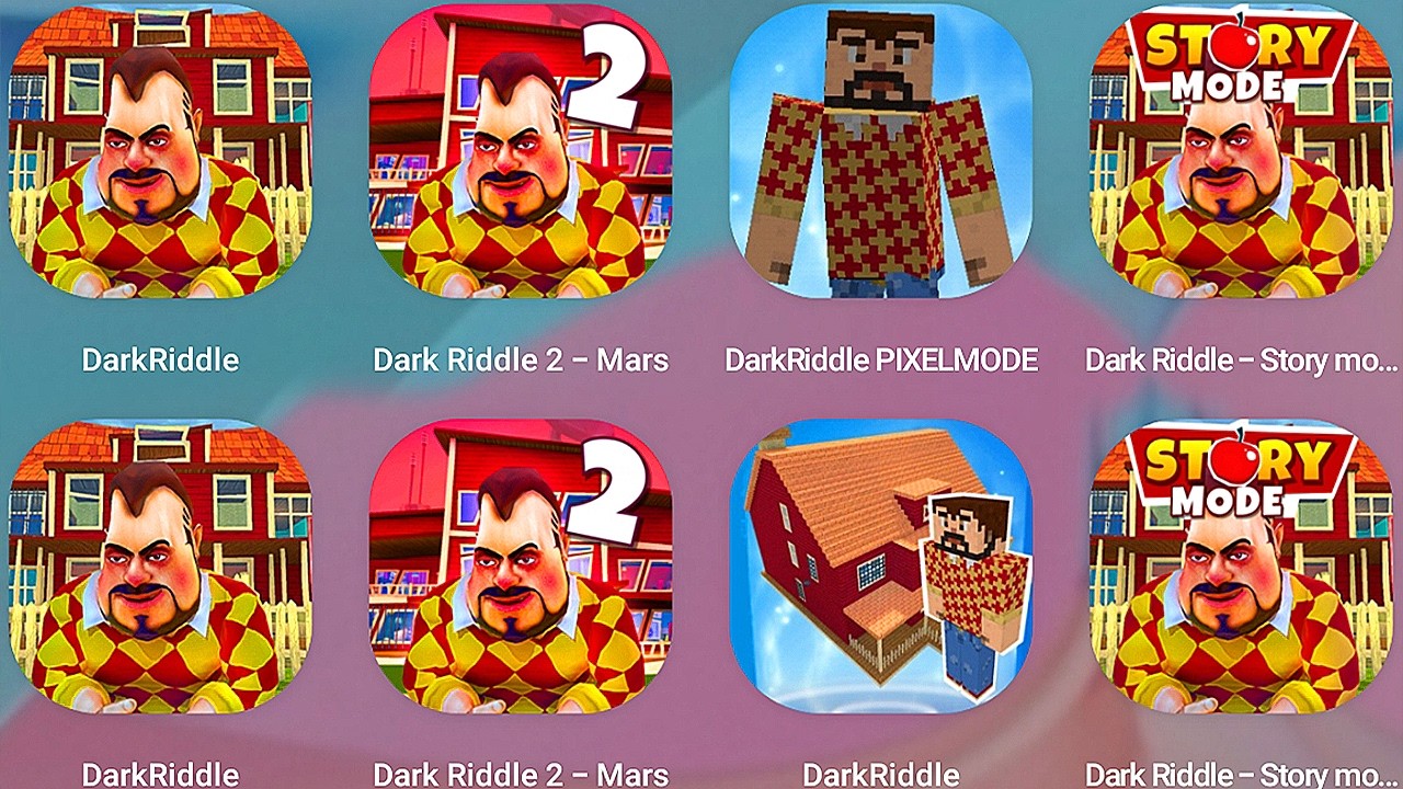Dark Ridle PIXELMODE,Dark Riddle Story,Dark 2-Mash,Dark Riddle ...