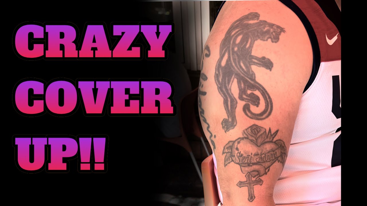 CRAZY COVER UP!!! TATTOO TUTORIAL BY @Mr. Reyes Ink