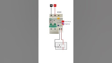 Understanding RCBO Connection with Switch Board | Electrical Safety Guide #electric #RCBO