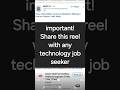 Share it with Job Seeekers #vedatechnologies #servicenowonlinetraining