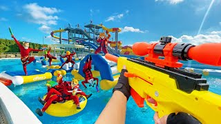 Nerf War | Water Park & SPA Battle 17 (Nerf First Person Shooter) screenshot 1