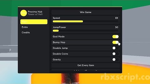 Tower Of Hell: God Mode, Double Jump & more