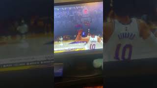 That was my cousin that made that has never played nba 2k before # #nbasuspension #insidethenba