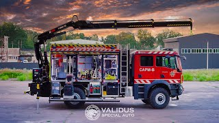 САРМ-В (MAN) 2023 - Спеціальна аварійно-рятувальна машина важкого типу від Validus Special Auto