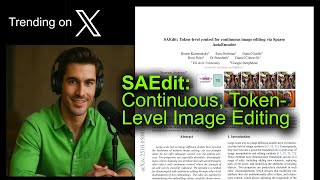 SAEdit: Continuous, Token-Level Image Editing