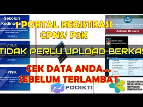 SATU PORTAL BKN DALAM SELEKSI ASN 2021 || LINK PENDAFTARAN ASN 2021