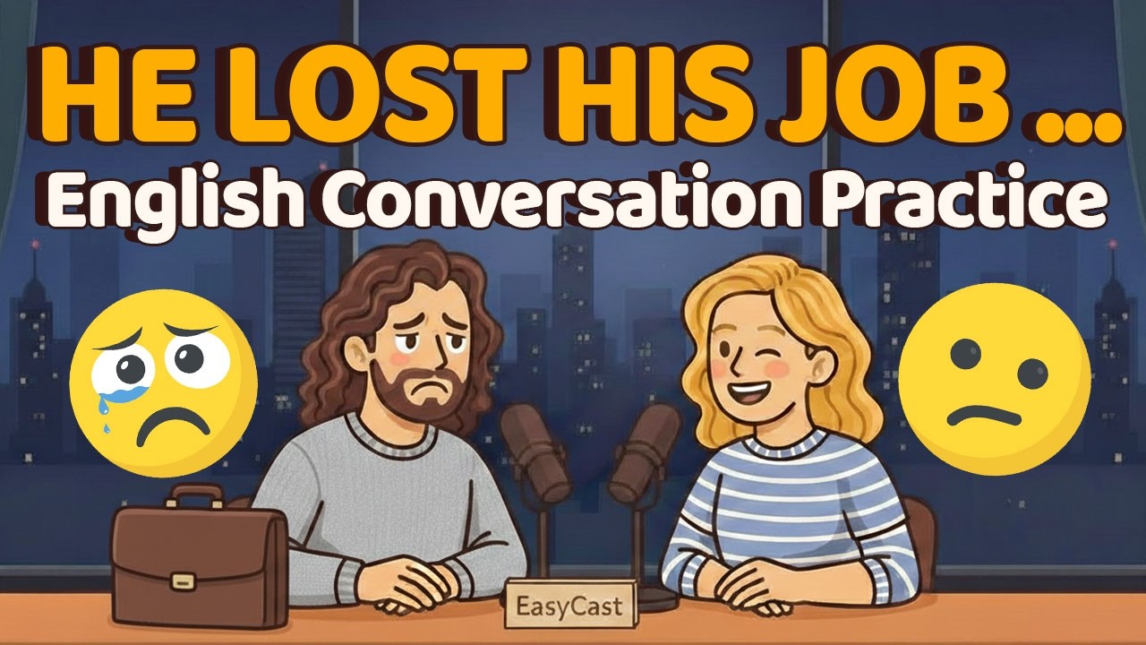 English Conversation Practice | No Job, No Plan… Now What? | English Podcast | A2-B1