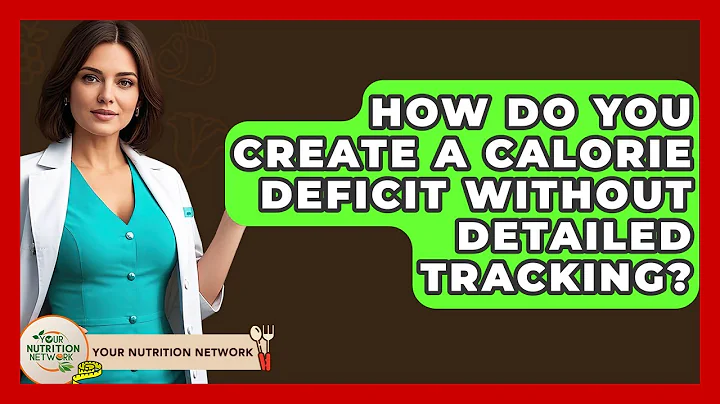 How Do You Create A Calorie Deficit Without Detailed Tracking? - Your Nutrition Network