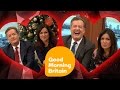 Piers Morgan and Susanna Reid Kisses And Near Misses! | Good Morning Britain