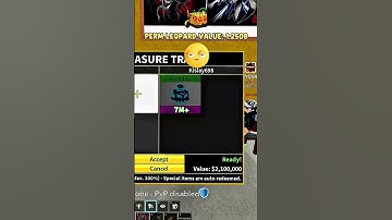 Trade perm leopard 🐆 with values 😱 #bloxfruits