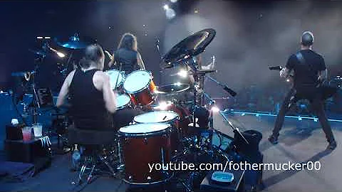 Metallica Lars Ulrich drumcam The Frayed Ends Of Sanity Munich, Germany 2015-05-31