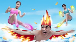 FUNNIEST SITUATIONS GAME SHOW PRANK BATTLE Nerf Guns FUNNY BATTLE WITH GOD BIRD PVQ Nerf War