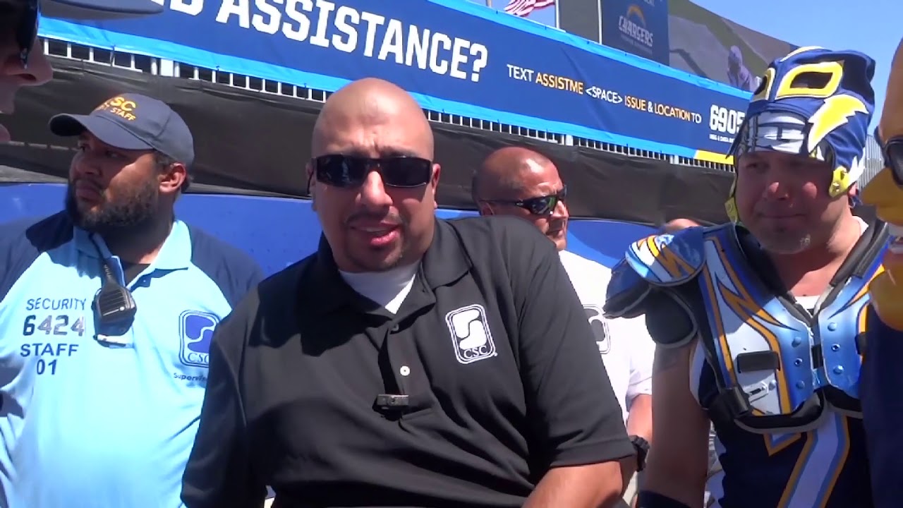 Boltman Almost Ejected From Stub Hub At Chargers Game 3