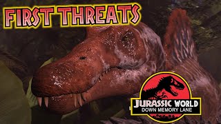 [SFM JP/JW] JURASSIC WORLD: DOWN MEMORY LANE || FIRST THREATS #1