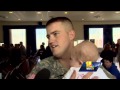 Loved ones greet unit returning to aberdeen proving ground