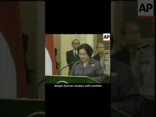 pidato presiden Megawati 9 Agustus 2001 #shorts class=