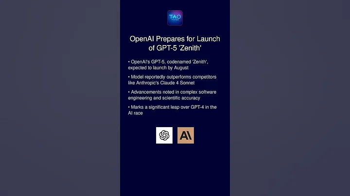 OpenAI Reportedly Launching GPT-5 in August with Advanced Coding #OpenAI #GPT5