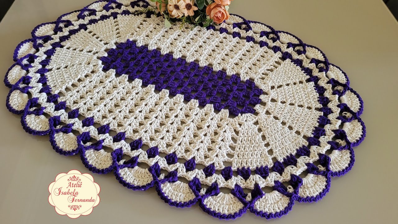 Tapete Oval Rápidinho Fácil Rápido e Econômico