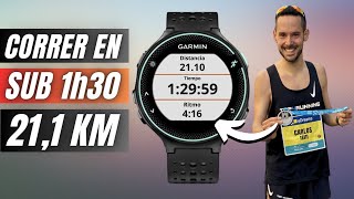 Descubre Cómo CORRER en SUB 1h30 en MEDIA MARATÓN !!! ✅