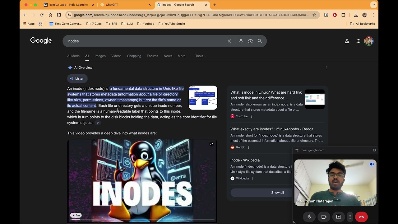 Exploring inodes and Filesystems Part 1
