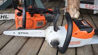 Stihl MSA 120 C and 010  A Day at Sognefjorden Norway Part 2 by Motor Diverse 68 views 2 months ago 5 minutes, 3 seconds