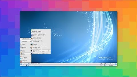 Trinity Desktop Environment TDE R14 0 12 Walkthrough Video
