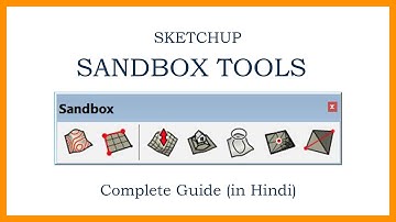 How To Use Sandbox Tool in Sketchup (in Hindi) | Sketchup Tutorial
