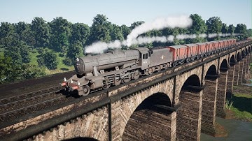 Train Sim World 5 British Railways Stanier LMS Class 8F Spirit of Steam PS5 Gameplay