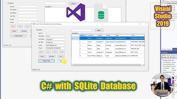 Build the Complete CRUD Application using C# with SQLite