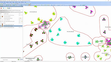 MapInfo How to make 3km border using points