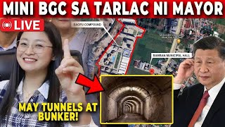 🔴 may BUNKER AT TUNNELS sa MINI BGC sa TARLAC ni MAYOR ALICE GUO,!  GANITO PALA SIYA KAYAMAN