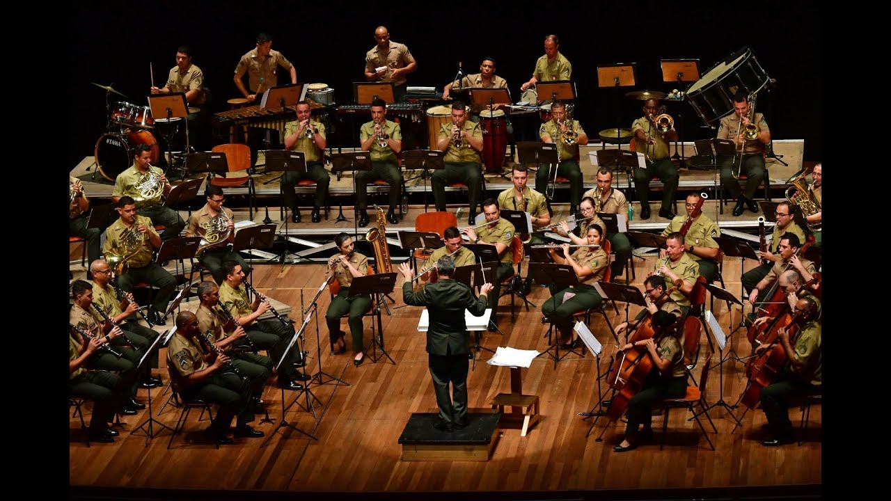 Banda Sinfônica do Exército apresentou-se na Cidade das Artes, no RJ | EXÉRCITO BRASILEIRO