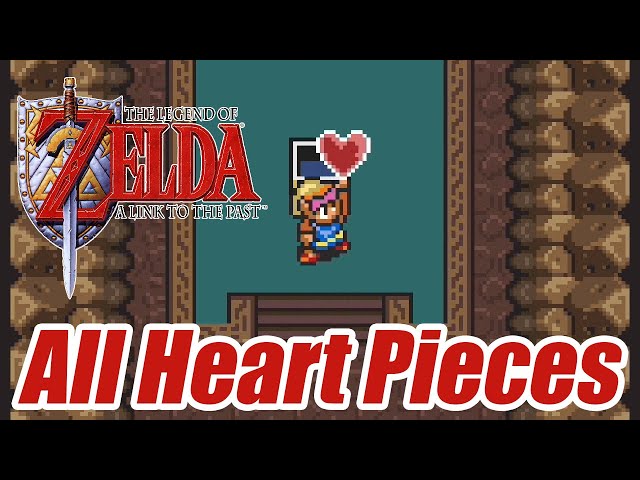 The Legend of Zelda - A Link to the Past (SNES): saiba como encontrar todos  os Hearts Pieces - Nintendo Blast