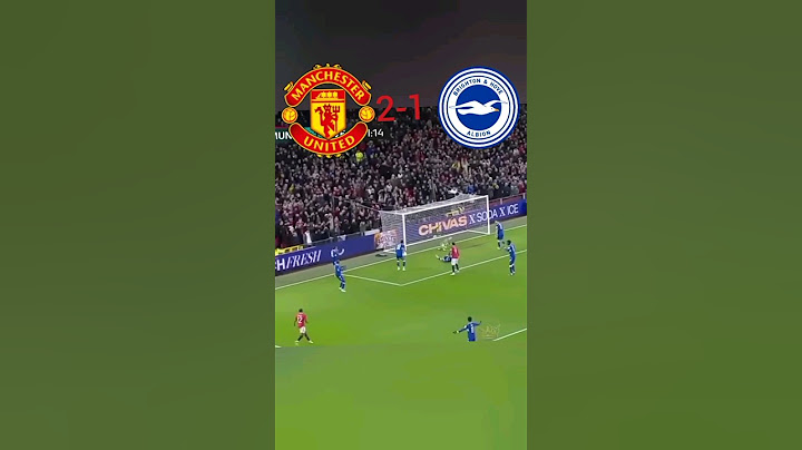 Manchester United 2-1 brighton 🔥 goals only ll Premier league 🏆