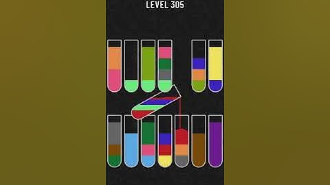 Water Sort Puzzle   level 305 !!! Mobile Cell Phone Game Walkthrough Android / Apple