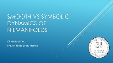Olivier Mathieu, Smooth vs symbolic dynamics of nilmanifolds
