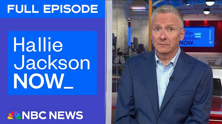 Hallie Jackson NOW - June 18 | NBC News NOW