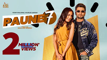 Paune 7 | Official Music Video | Vicky Dhaliwal | Gurlez Akhtar | Jassi X Khushi Chaudhary